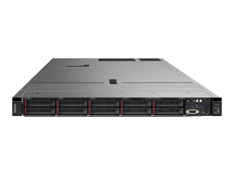 Lenovo ThinkSystem SR645 7D2X - Server - Rack-Montage - 1U - zweiweg - 1 x EPYC 7203 / 2.8 GHz - RAM 32 GB - SAS - Hot-Swap 6.4