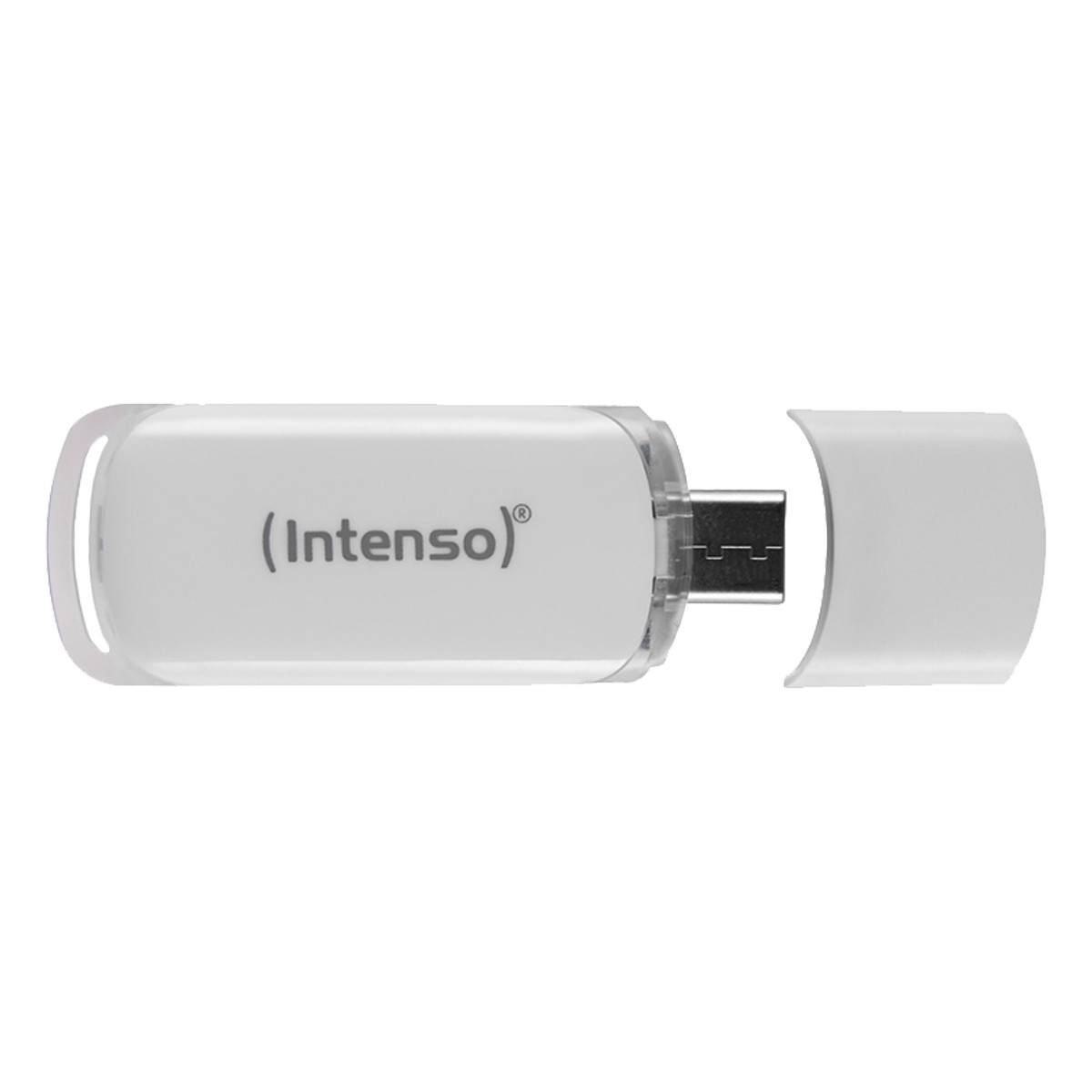 Intenso Flash Line Typ-C 64GB USB-Stick Mit Schutzkappe, bis zu 70 MB/s, USB 3.2 Gen 1x1 (5 Gbit/s)