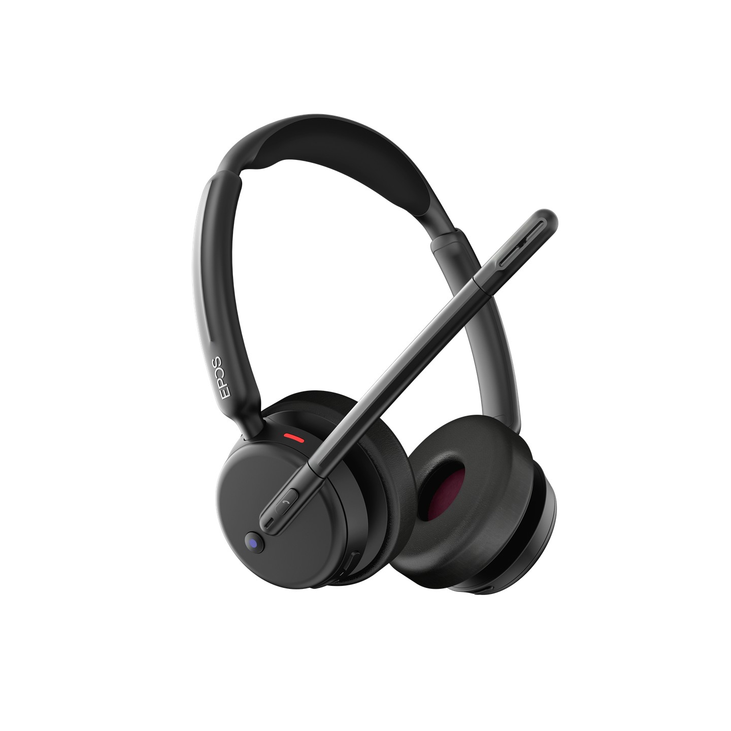 Epos Impact 500, Binaurales (beidseitiges)-Headset, Bluetooth ANC, MS Teams zertifiziert, incl. USB-C Dongle mit USB-A-Adapter