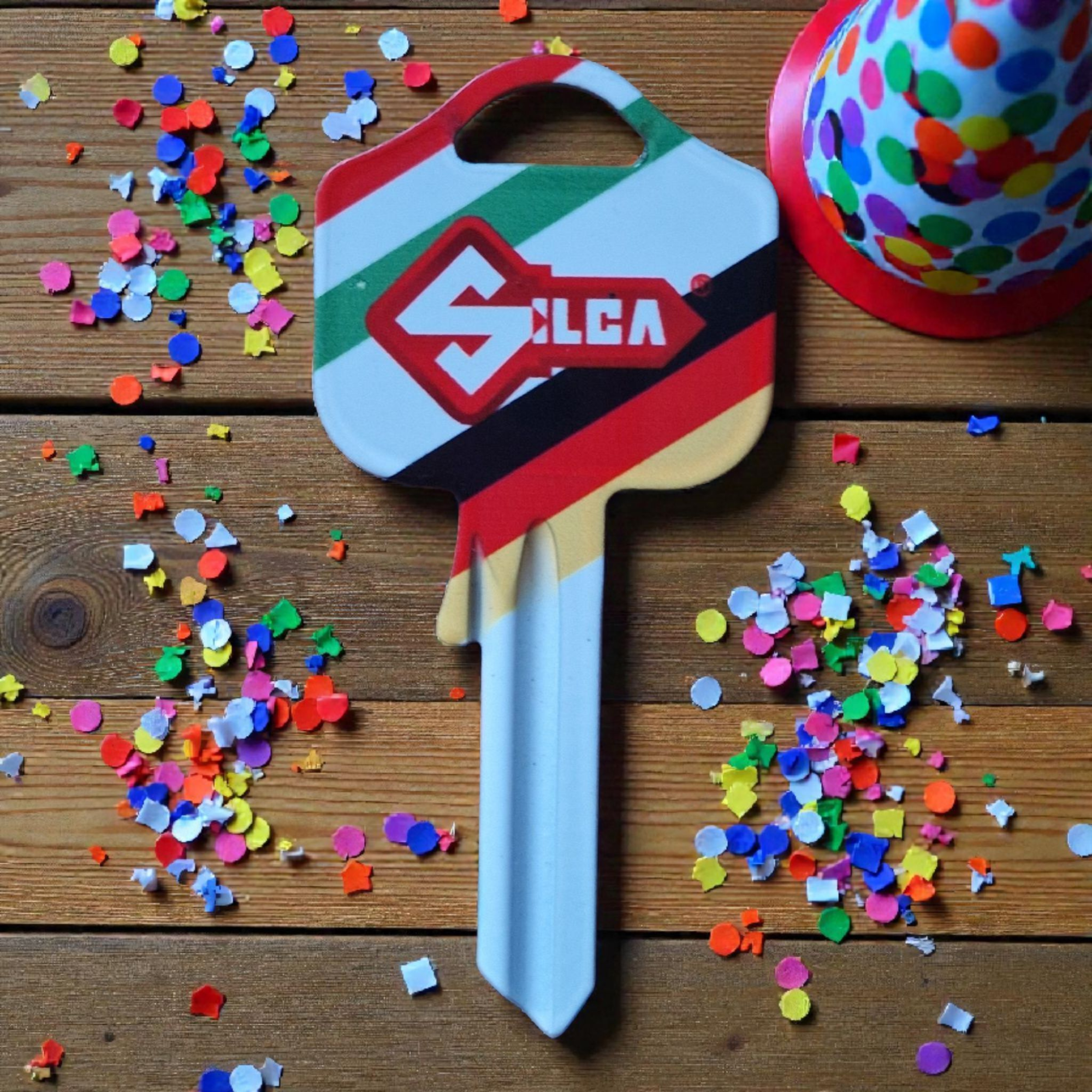 Schlüsselrohling SILCA Jubiläum