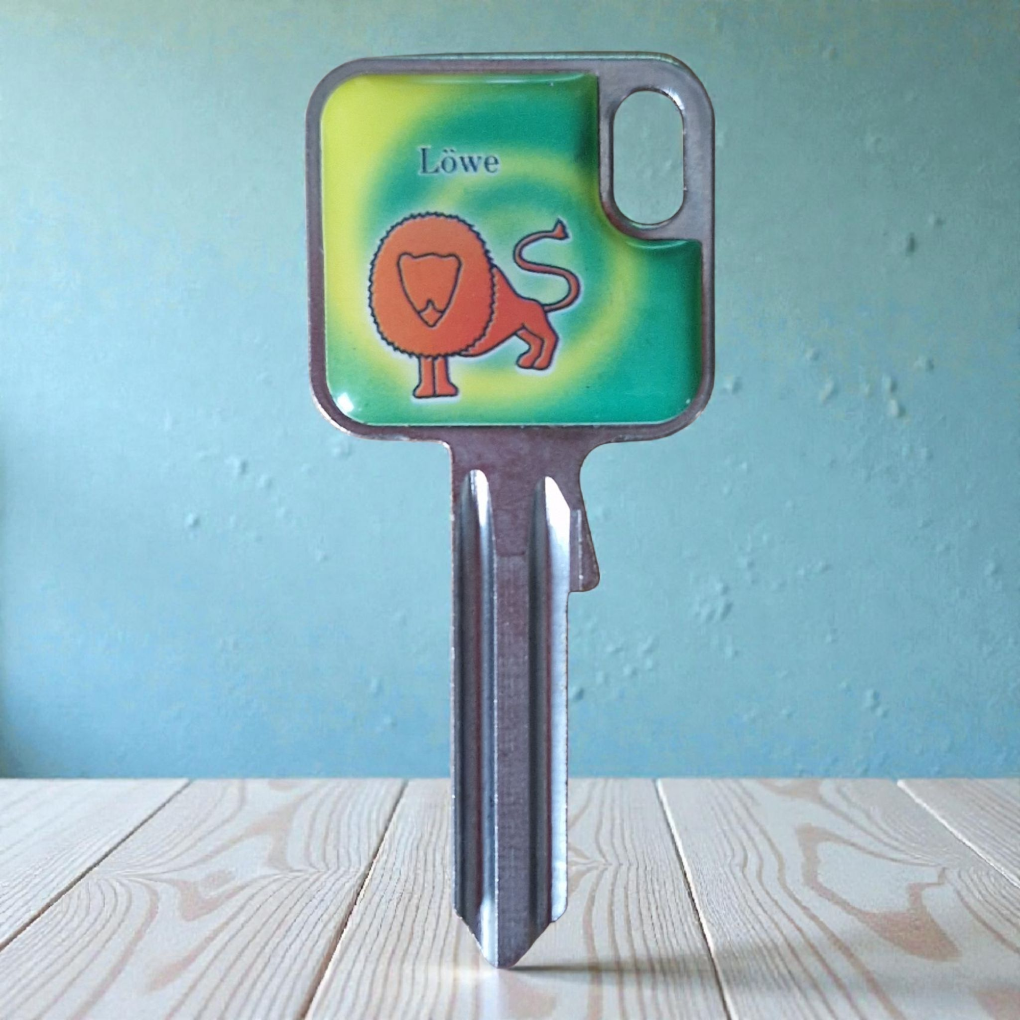 Schlüsselrohling „Sternzeichen Löwe"