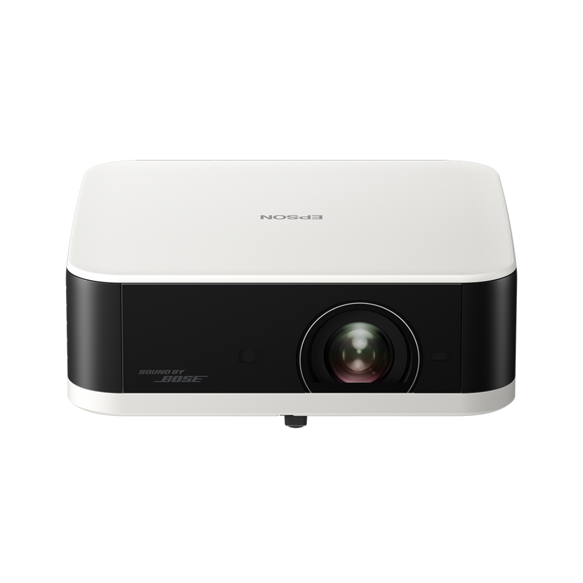 Epson Lifestudio Pop - EF-61W eleganter Smart-Projektor weiß Diamantweiß, mit Sound by Bose und Google TV