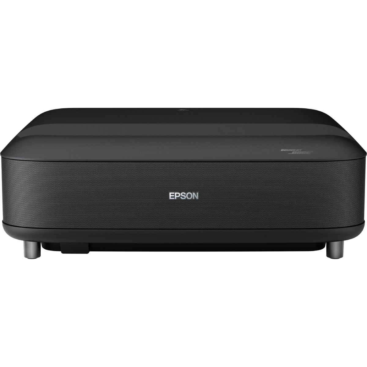 Epson Lifestudio Grand - EH-LS670B Smart-Laserprojektor 4K Metallic Schwarz, mit Ultrakurzdistanz-Projektion, Sound by Bose, Goo