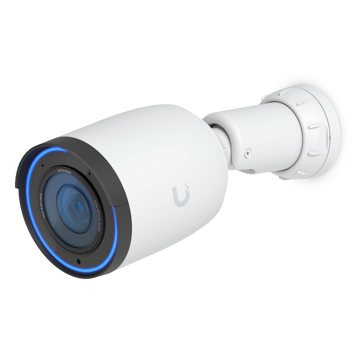 Ubiquiti G6 Pro Bullet Überwachungskamera Weiß 4K (3840x2160), PoE+, 40m Nachtsicht, IP66 Wetterfest, Multi-TOPS AI Engine