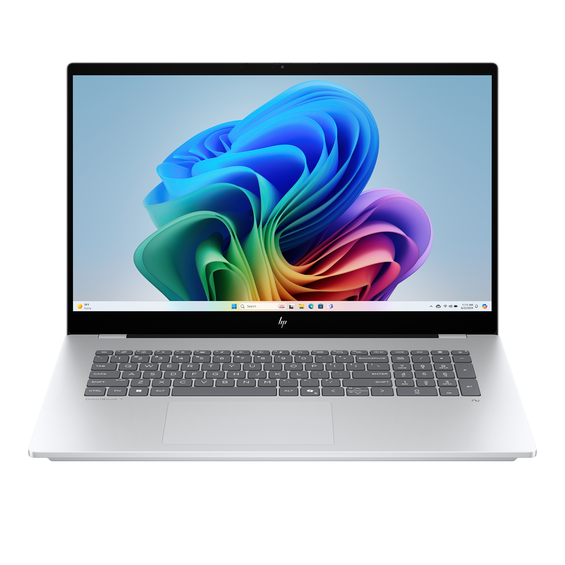 HP OmniBook 7 17-dc0179ng 17,3" FHD IPS Touch, Intel Core Ultra 7 258V, 32GB RAM, 1TB SSD, RTX 4050, Windows 11