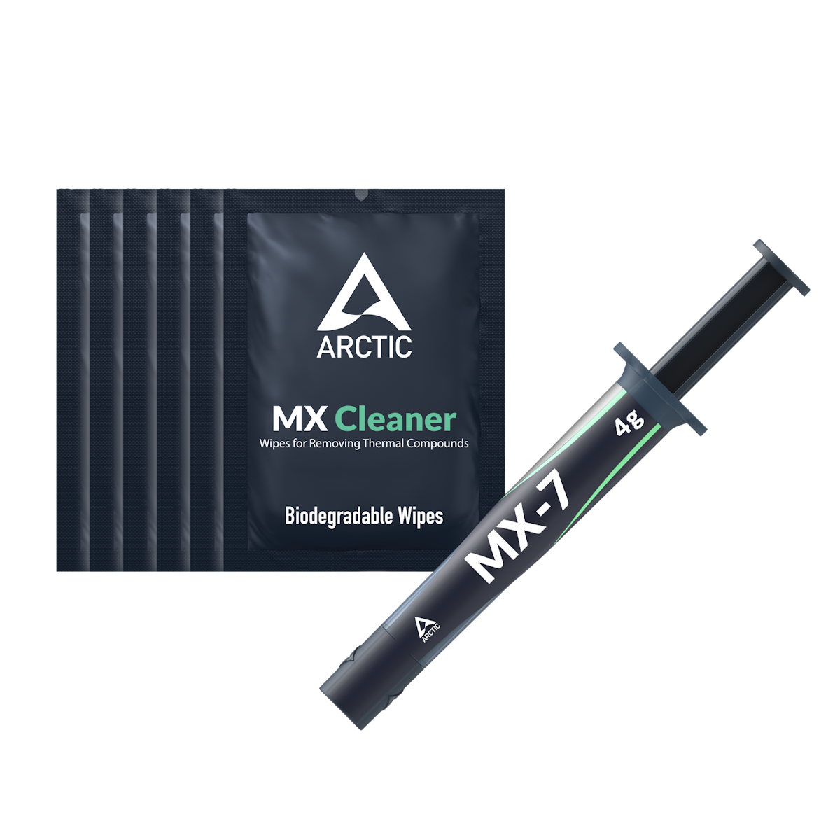 ARCTIC MX-7 (4g) mit 6x MX Cleaner | Wärmeleitpaste