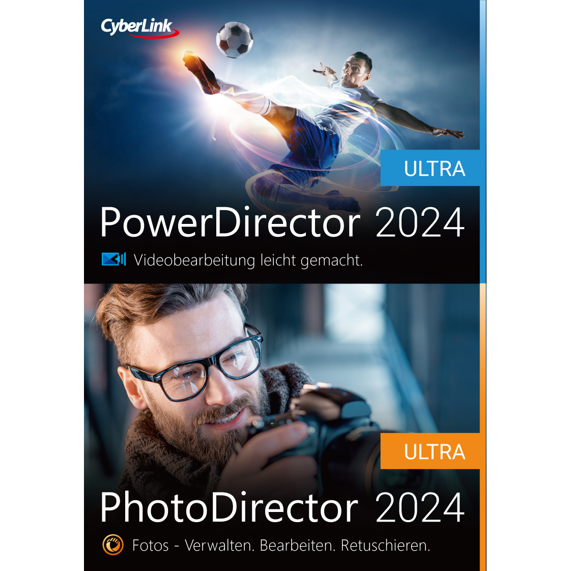 Cyberlink PowerDirector 2024 Ultra & PhotoDirector 2024 UltraDuo