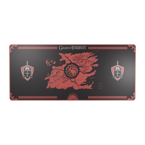 LEXIP X TSUME - GAME OF THRONES TARGARYEN XXL MOUSE PAD BLACK