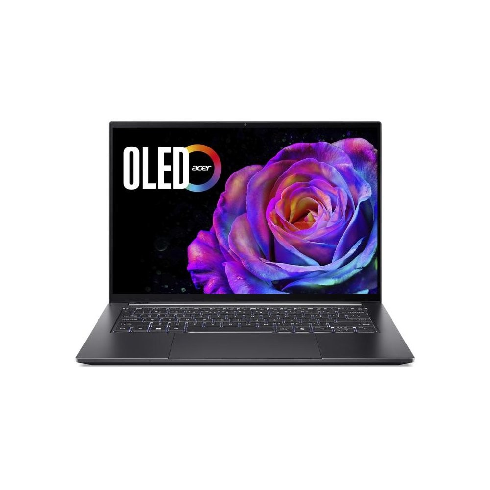 Acer Swift X 14 OLED (SFX14-73G-975F) 14,5" WQ2.8K touch, OLED, 120Hz, Intel Ultra 9-285H (13 TOPS), 32GB RAM, 1+1TB SSD, GeForc