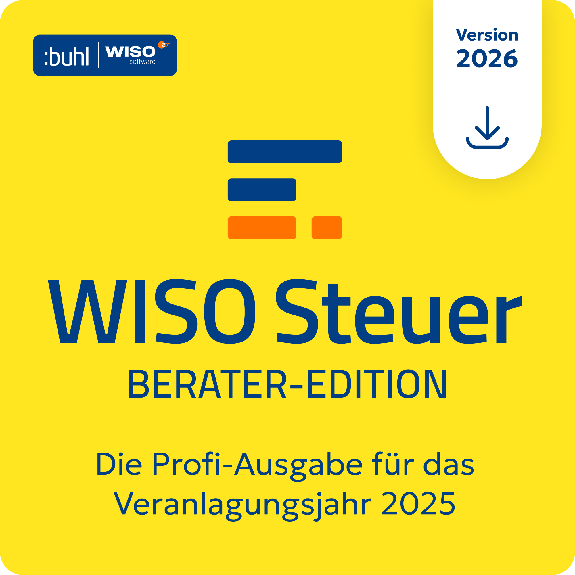 Buhl Data WISO Steuer 2026 Berater
