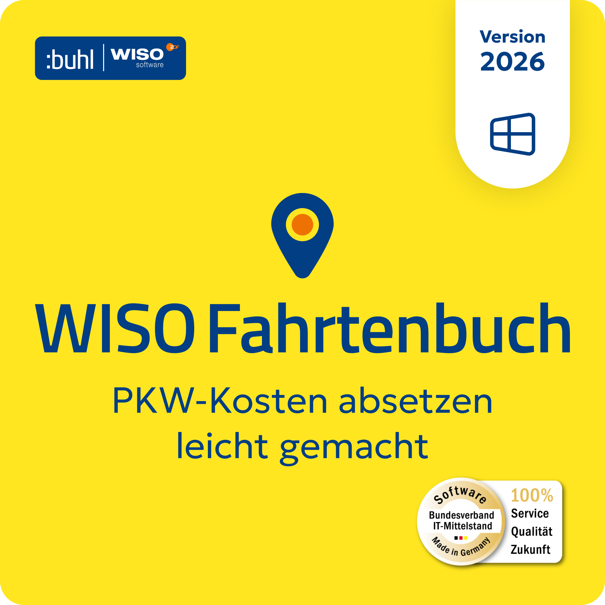 Buhl Data WISO Fahrtenbuch 2026