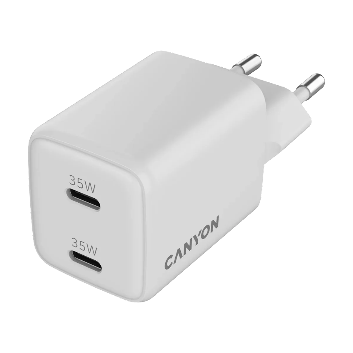 CANYON Charger CU35CC GaN 35W 2xPD EU White