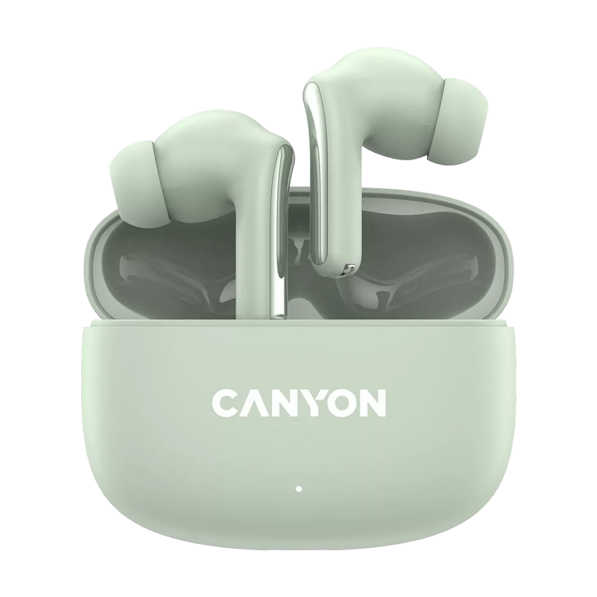 CANYON In-Ear Kopfhörer OnGo 9, Green Bluetooth 5.3, Umgebungsgeräuschunterdrückung, Vier Mikrofone