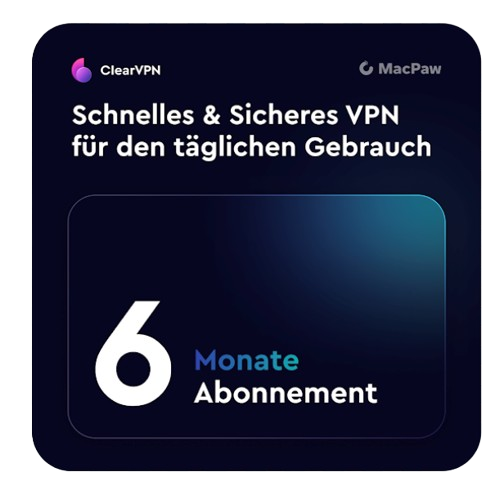 ClearVPN by MacPaw [6 Monate]