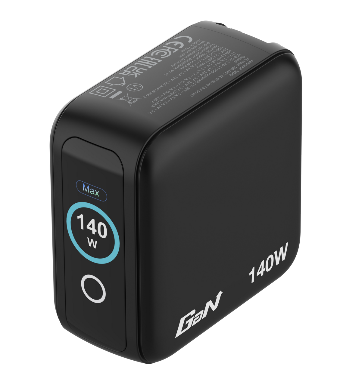 Verbatim Mini GaN Charger 140W with Display