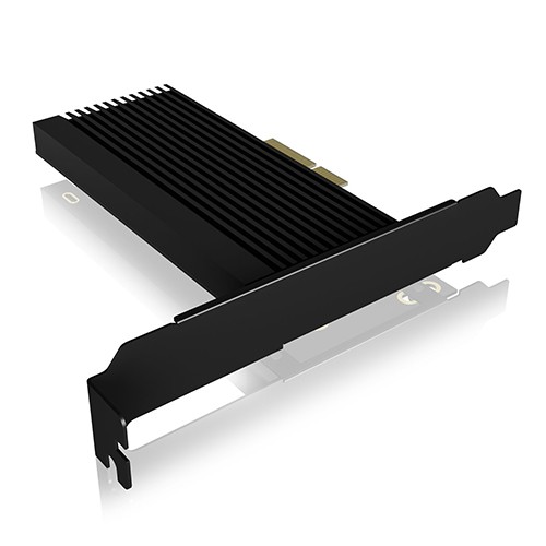 ICYBOX PCIe Erweiterungskarte mit M.2 M-Key Sockel für eine NVMe SSD