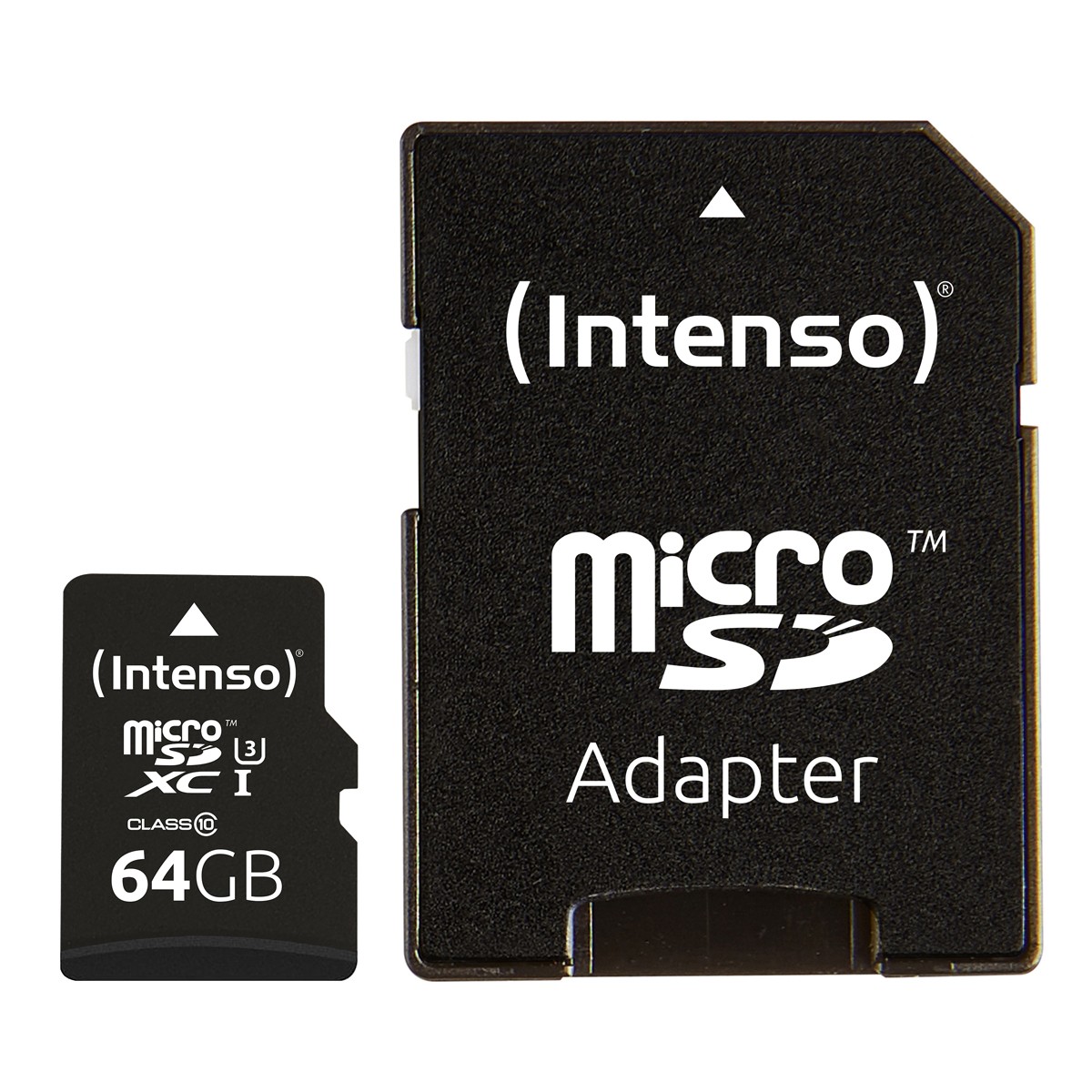 Intenso 64GB MicroSDXC Speicherkarte Professional [inkl. SD Adapter]