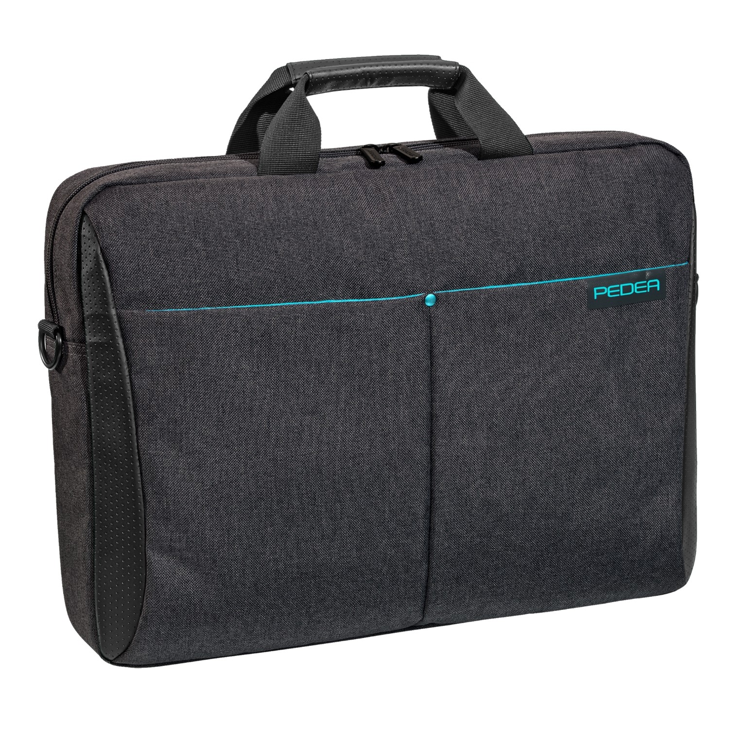 Pedea Notebooktasche "Lifestyle", Schwarz [für Notebooks bis 39,6cm (15,6")]