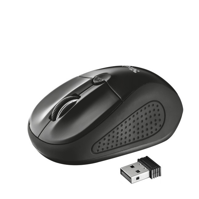 TRUST Primo kabellose Maus, schwarz