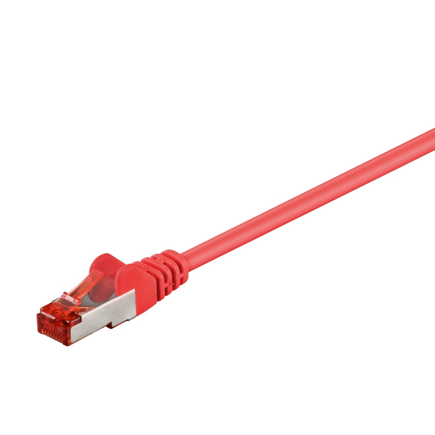 Goobay 7,5m CAT 6 Patchkabel, S/FTP (PiMF), Rot