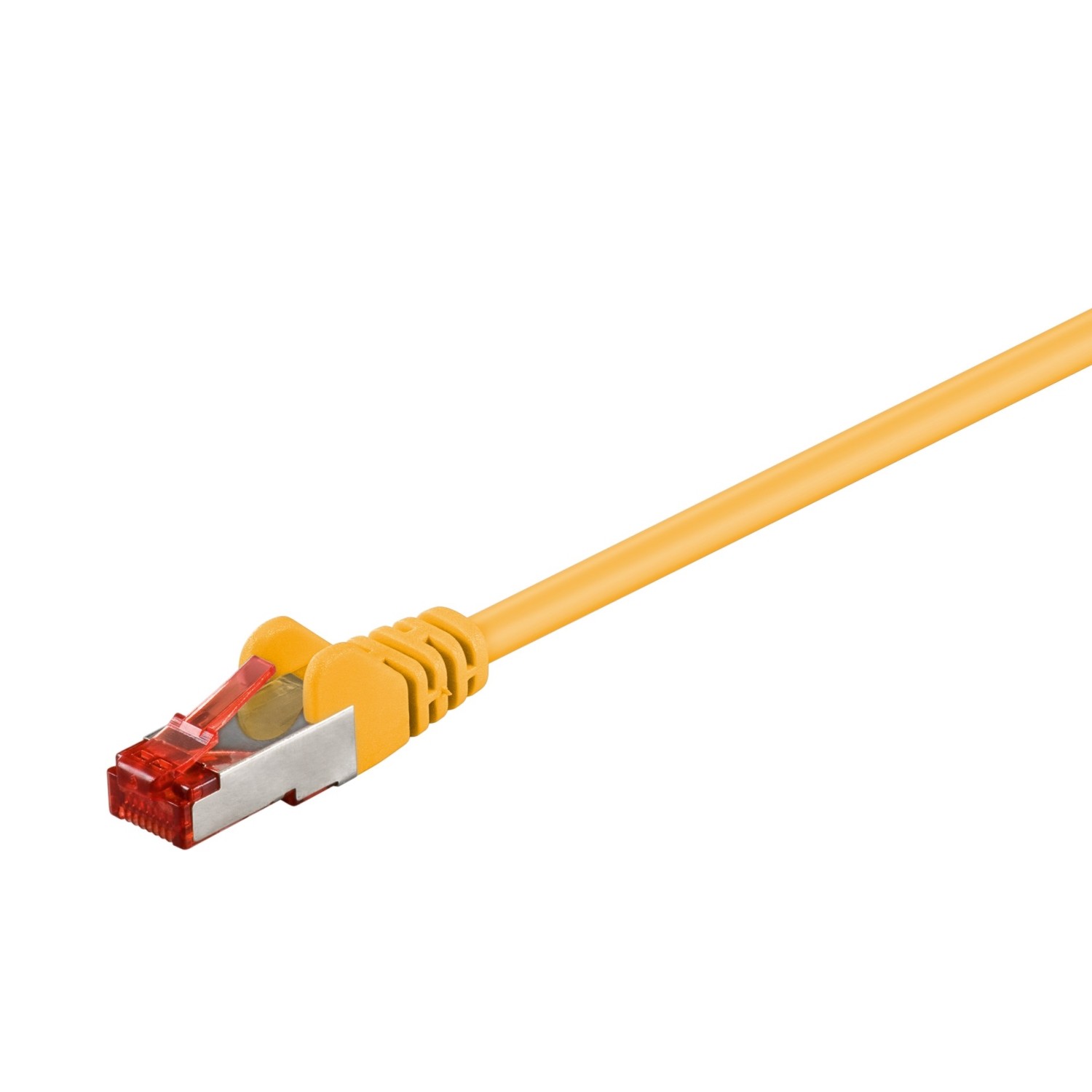 Goobay 0,5m CAT 6 Patchkabel, S/FTP (PiMF), Gelb