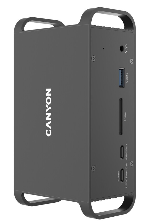 Canyon Docking DS-95 14in1 USB-C, grau (CNS-HDS95ST)