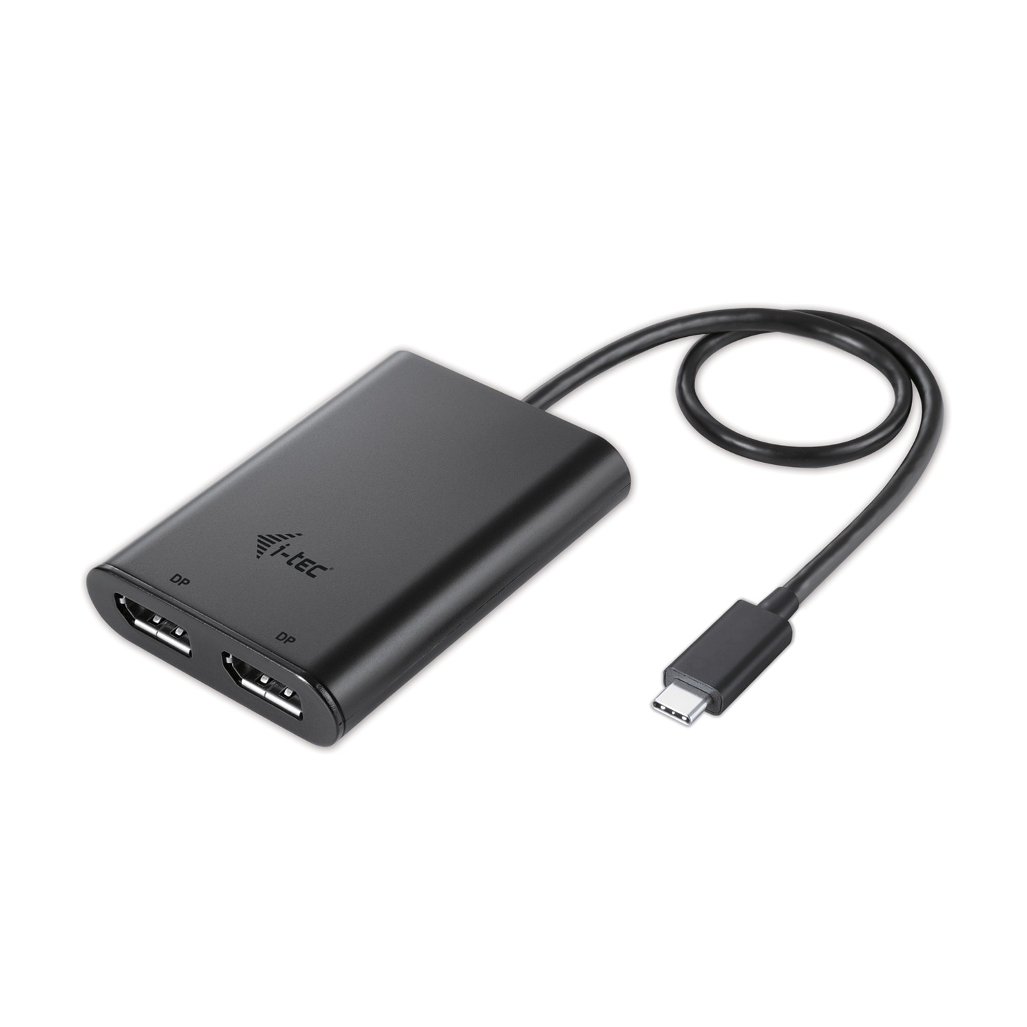 i-tec USB-C 3.1 Dual 4K DP Video Adapter [2x DisplayPort 1.2 Buchse]