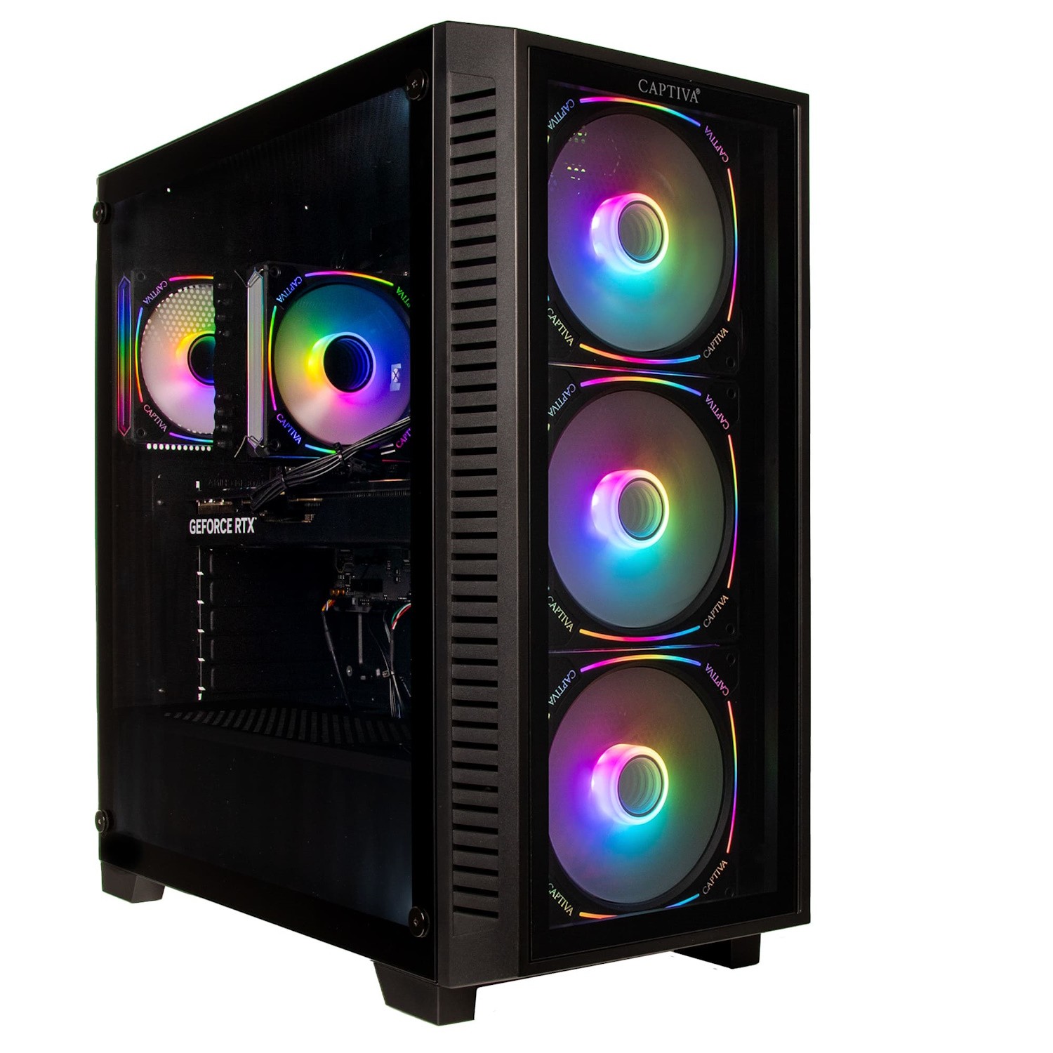 Captiva PC Highend Gaming I88-933 Intel Core i7-14700KF, 32GB DDR5 RAM, 2TB M.2 SSD, Nvidia 5080 (16GB GDDR7), Z790, Windows 11 