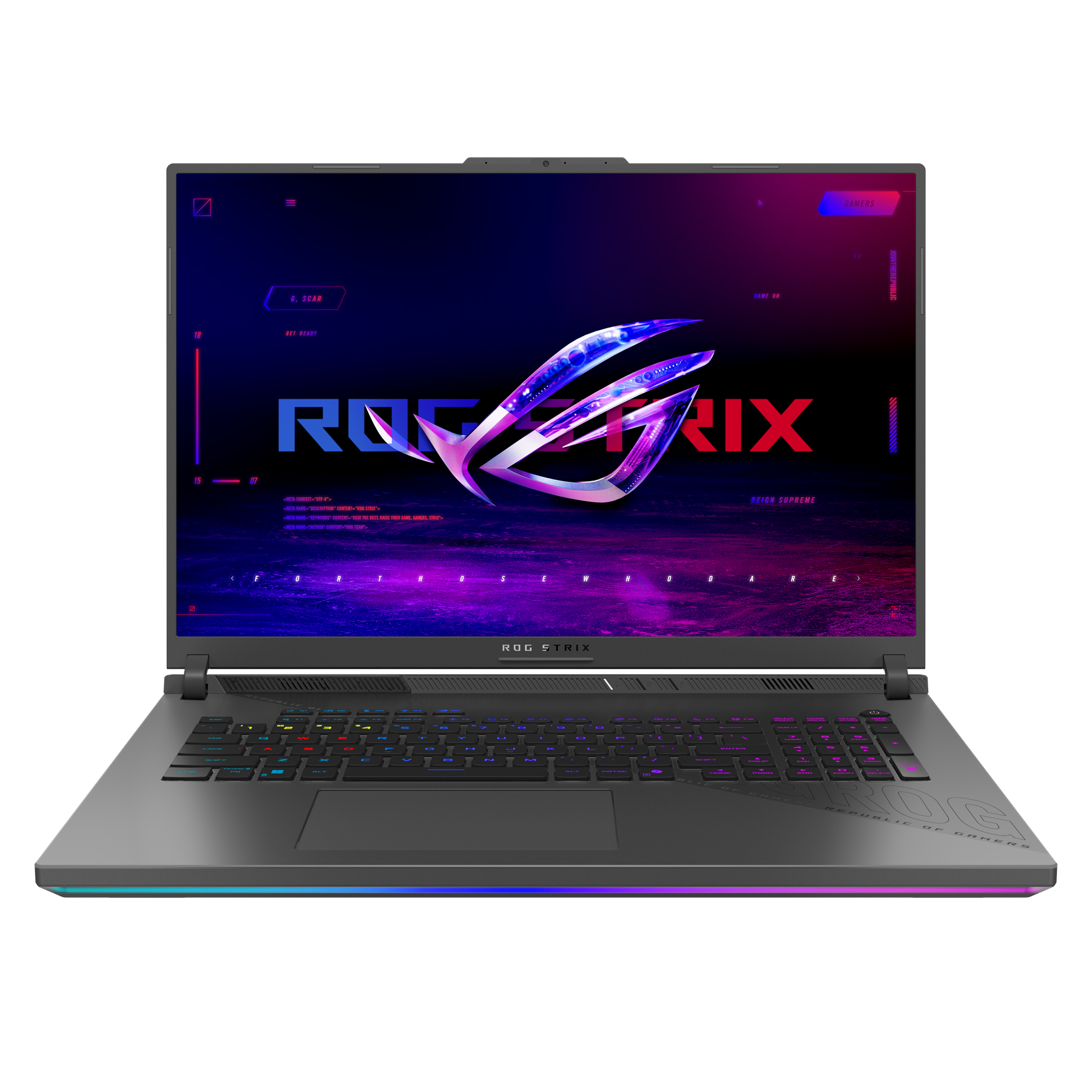ASUS ROG Strix 18 G814PM-S8023W - 18" WUXGA IPS 144Hz, AMD Ryzen 9-8940HX, 32GB RAM, 1000GB SSD, GeForce RTX 5060, Windows 11 Ho