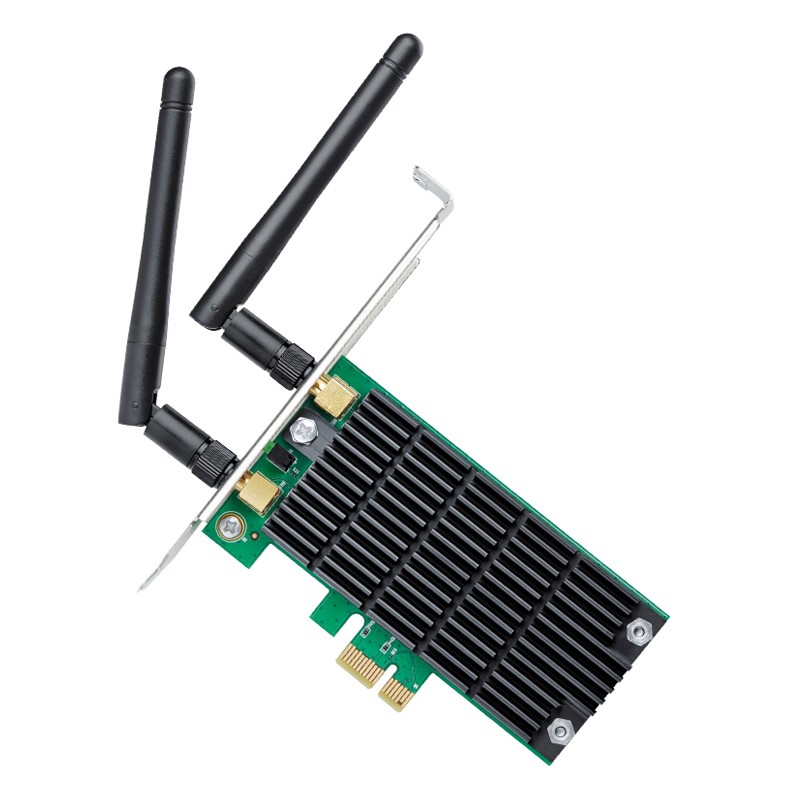 TP-Link Archer T4E WiFi 5 Adapter AC1200 Dualband, PCI Express, 2x Externe Antenne