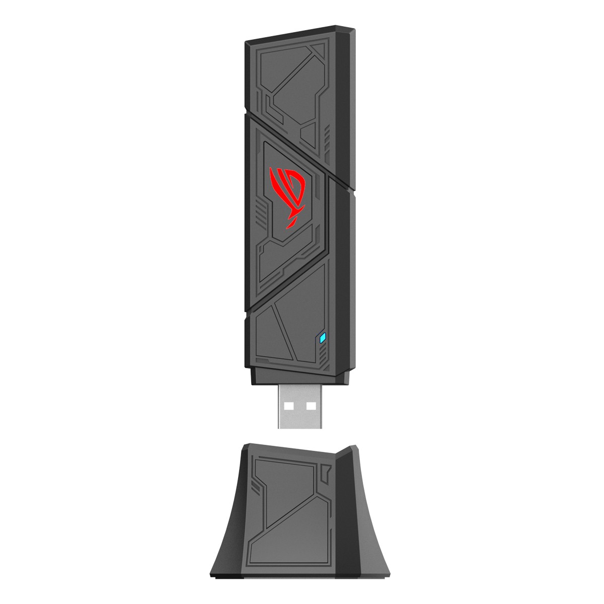 ASUS ROG USB-BE92 WiFi 7 USB-Adapter BE6500 Triband, USB 3.2 Gen 1x1 (5 Gbit/s) Schnittstelle