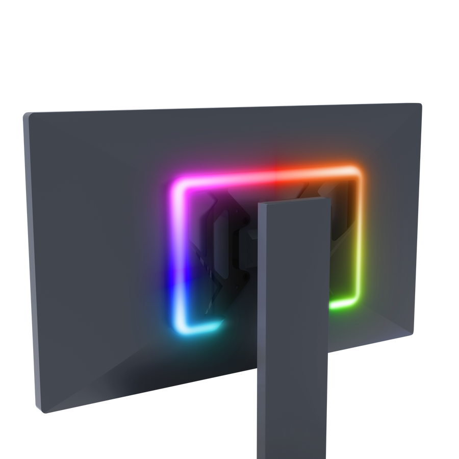 Trust GXT 907 Vybz RGB Monitor Backlight RGB-Hintergrundbeleuchtung für Monitore für mehr Stil bei Games und Medien