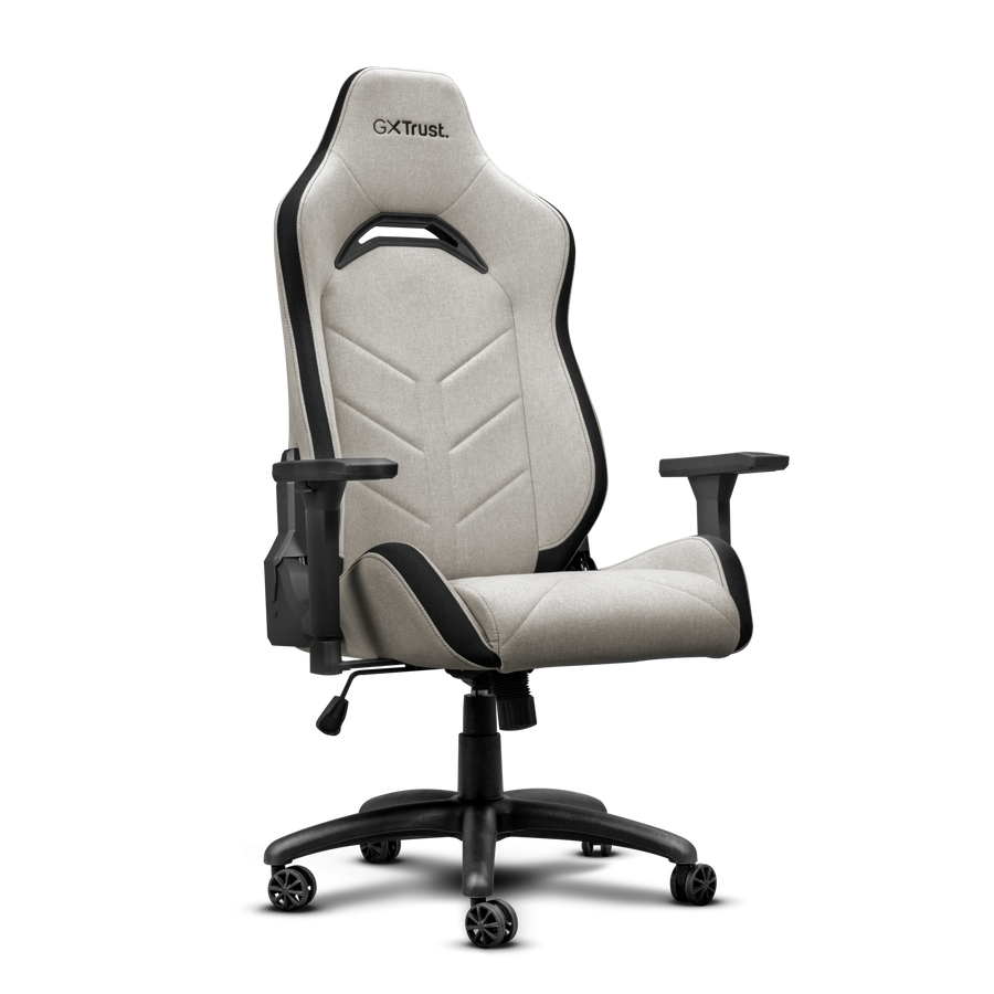 Trust GXT Ruya Fabric Bequemer, vollständig einstellbarer Gaming-Stuhl mit Stoffpolsterung