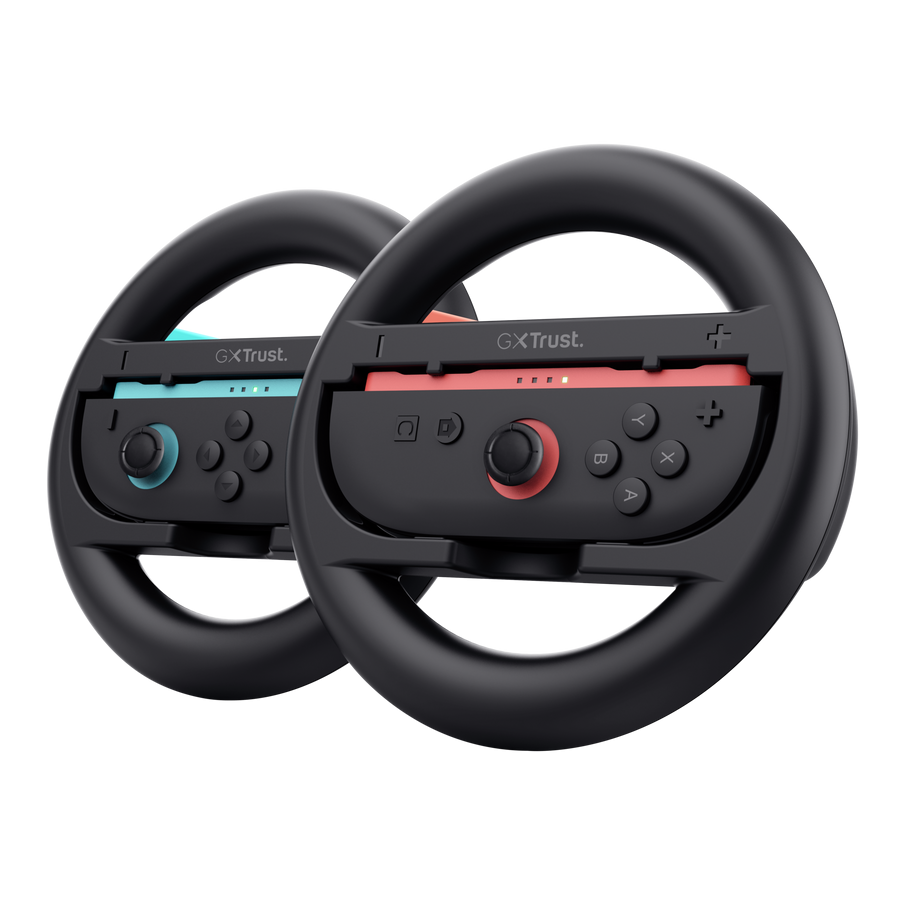 Trust GXT1257 Joy-Con-Lenkräder für Nintendo Switch 2 Set mit zwei Lenkrädern für Nintendo Switch Joy-Con 2
