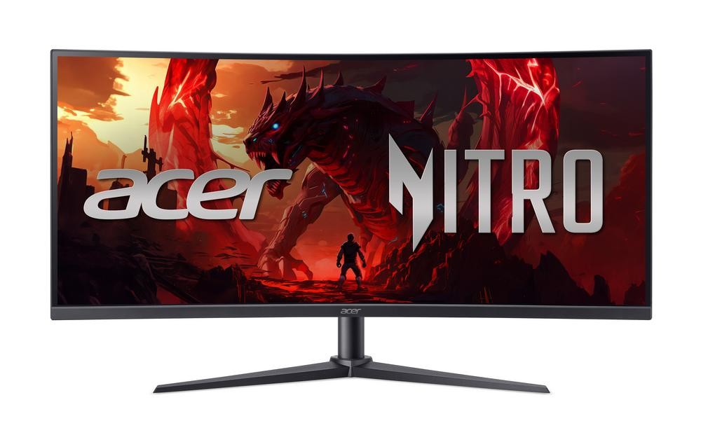Acer Nitro XZ0 (XZ340CURW0bmiiphx) 34,0" UWQHD Curved Monitor 86,4 cm (34"), VA, 1500R Curved, 240Hz, 99% sRGB, 2x HDMI, 1x DP, 
