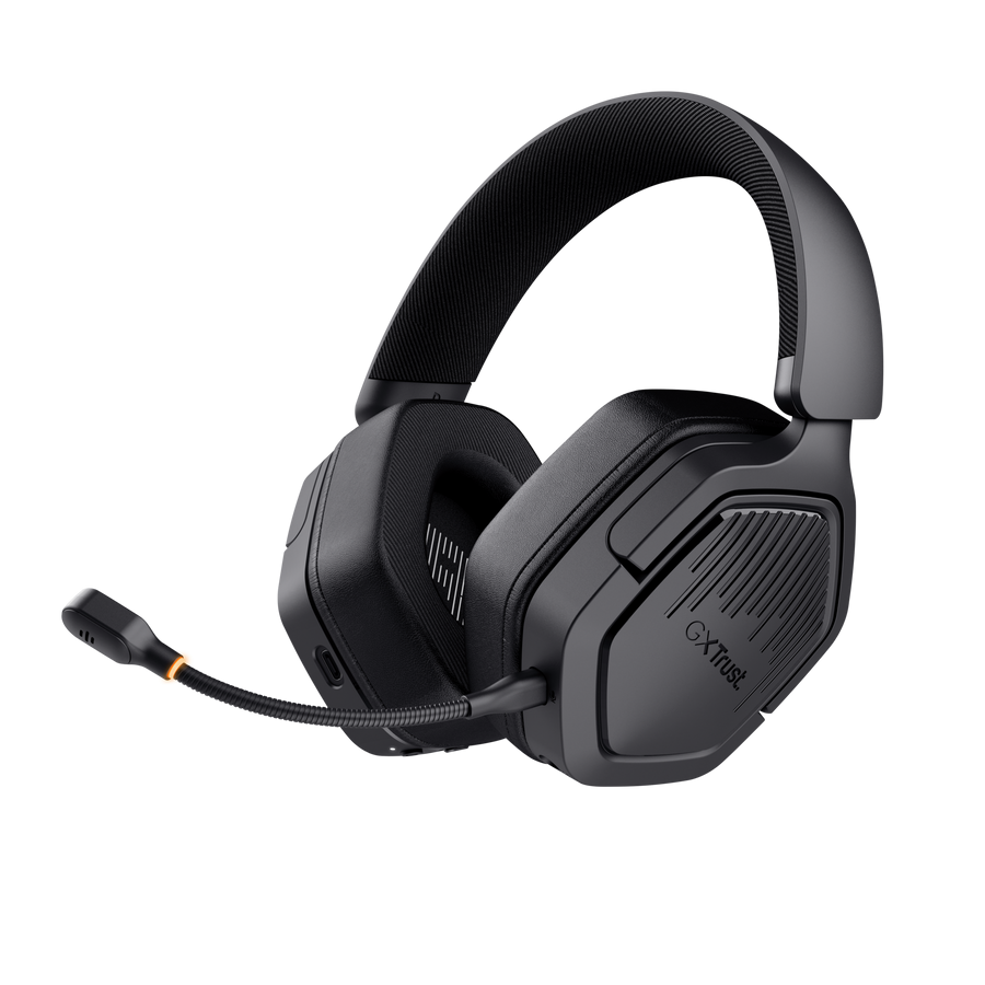 HSE Trust Gaming GXT493PS CARUS Wireless Gaming Headset schwarz Leistungsstarkes, ohrumschließendes und kabelloses PS5 Gaming-He