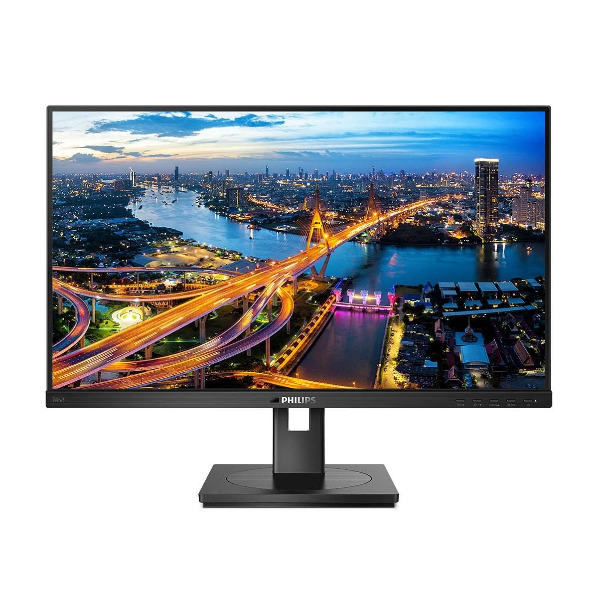 Philips 245B1 Office Monitor - IPS, QHD, Höhenverstellung