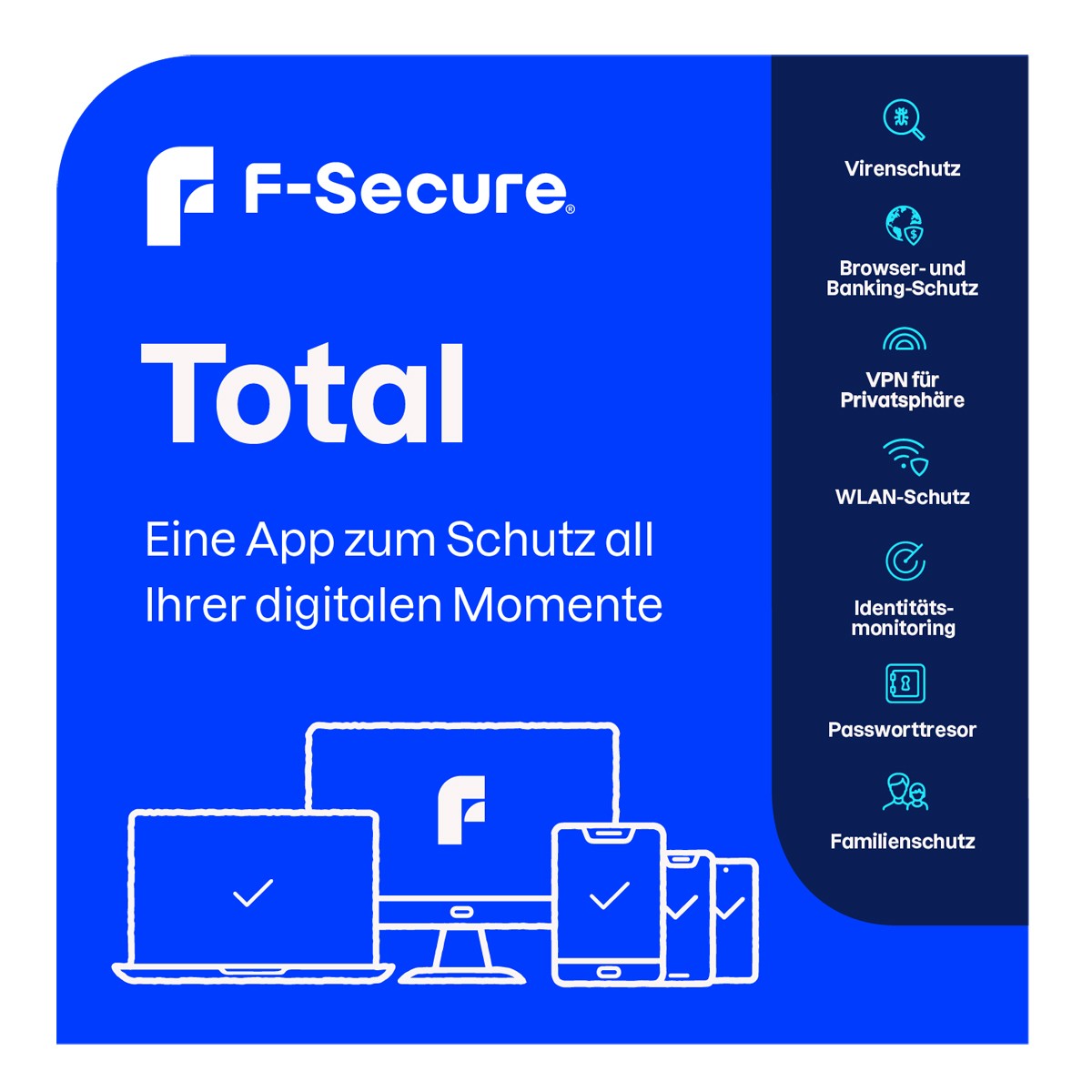 F-Secure Total [5 Geräte - 2 Jahre] [Vollversion]