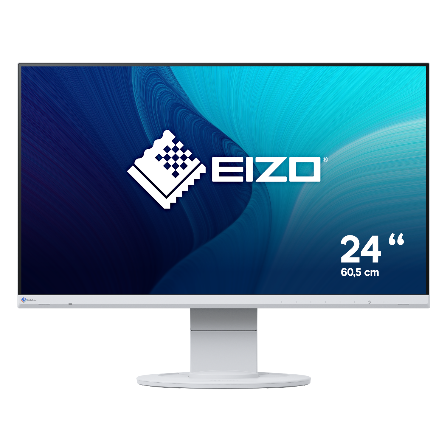 Eizo FlexScan EV2460-WT - LED, IPS-Panel, DisplayPort, USB-Hub