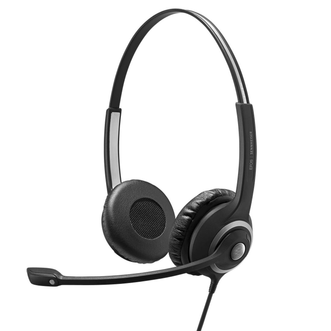 EPOS Headset IMPACT SC 268, Stereo, kabelgebunden EasyDisconnect, binaurales Headset mit Kopfbügel, für Narrowband Telefone, ink