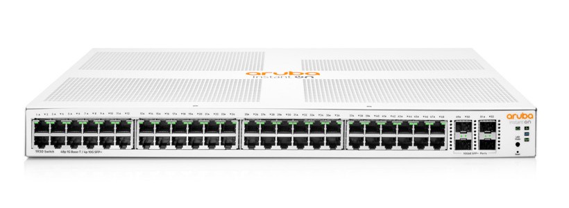 HPE Networking Instant On 1960 52-Port Switch (JL808A) [48x Gigabit LAN, 2x SFP+, 2x 10 Gigabit LAN]