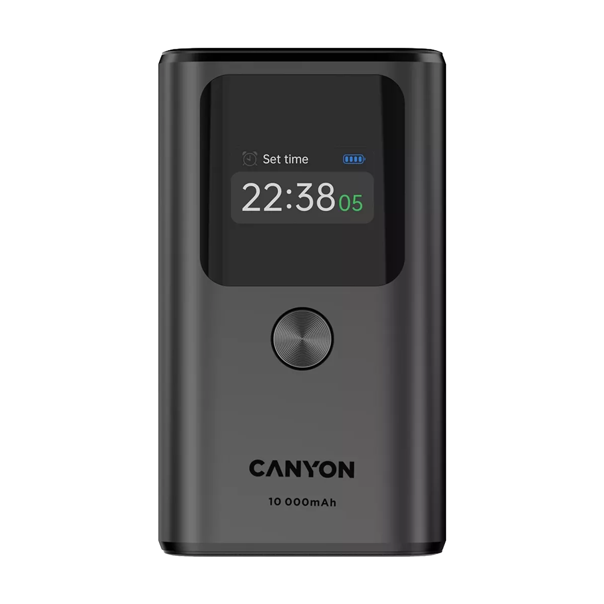 CANYON Powerbank OnPower 130 TFT 10000 mAh PD30W Dark Grey