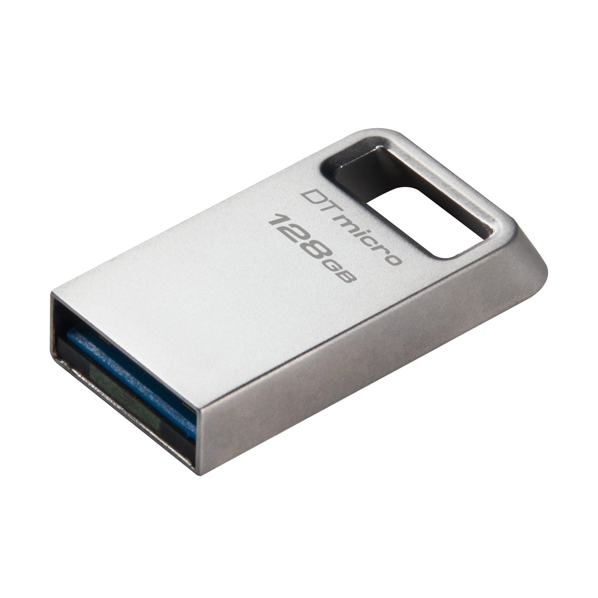 Kingston DataTraveler Micro Typ-A 128GB USB-Stick Ohne Schutzkappe, bis zu 200 MB/s, USB 3.2 Gen 1x1 (5 Gbit/s)