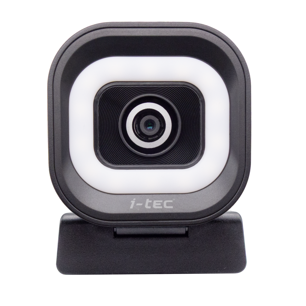 i-tec SOLOMON 700 STREAM 4K Webcam with Ring Light