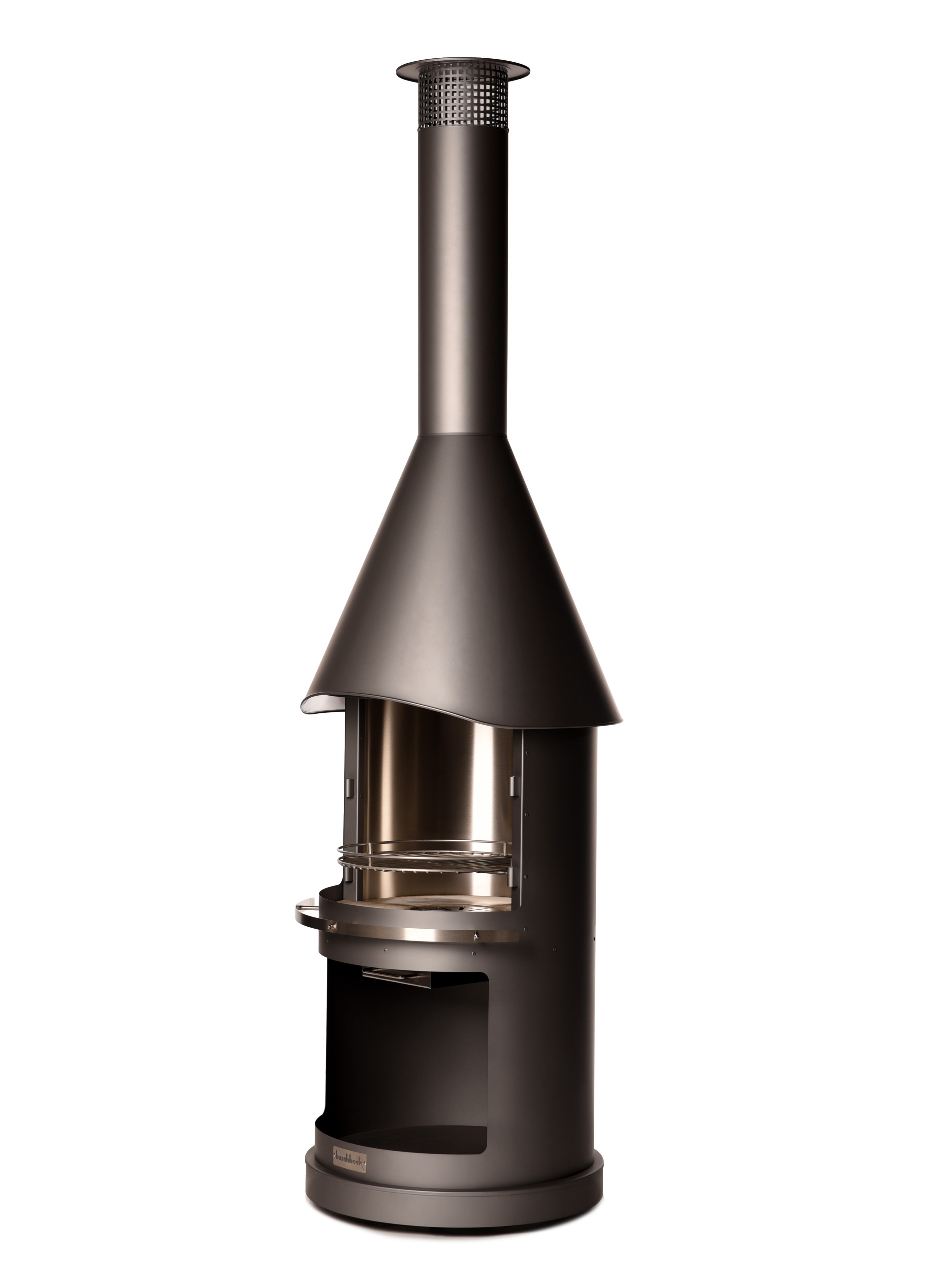 Kamin Sydney dunkelgrau