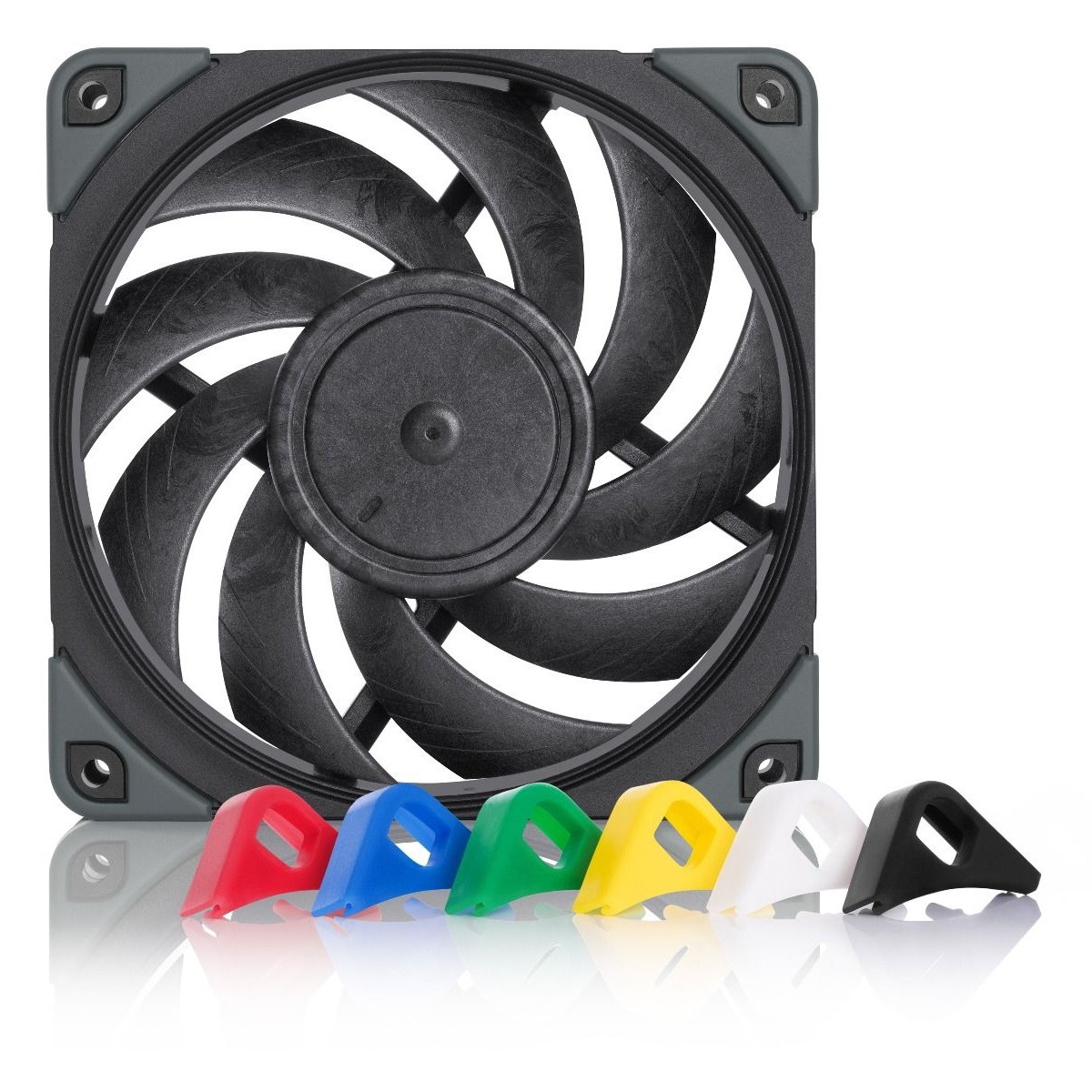 Noctua NF-A12x25 PWM chromax.black.swap | 120mm Gehäuselüfter