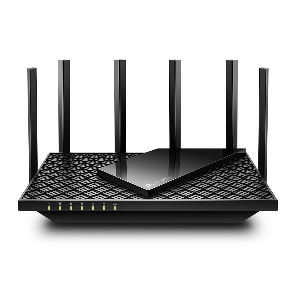 TP-Link Archer AXE75 WiFi 6E Router AX5400 Tri-Band, 1x Gigabit WAN, 4x Gigabit LAN