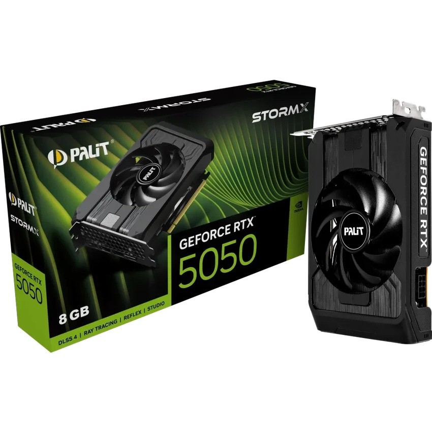 Palit GeForce RTX 5050 StormX - 8GB GDDR6, HDMI, 3x DP