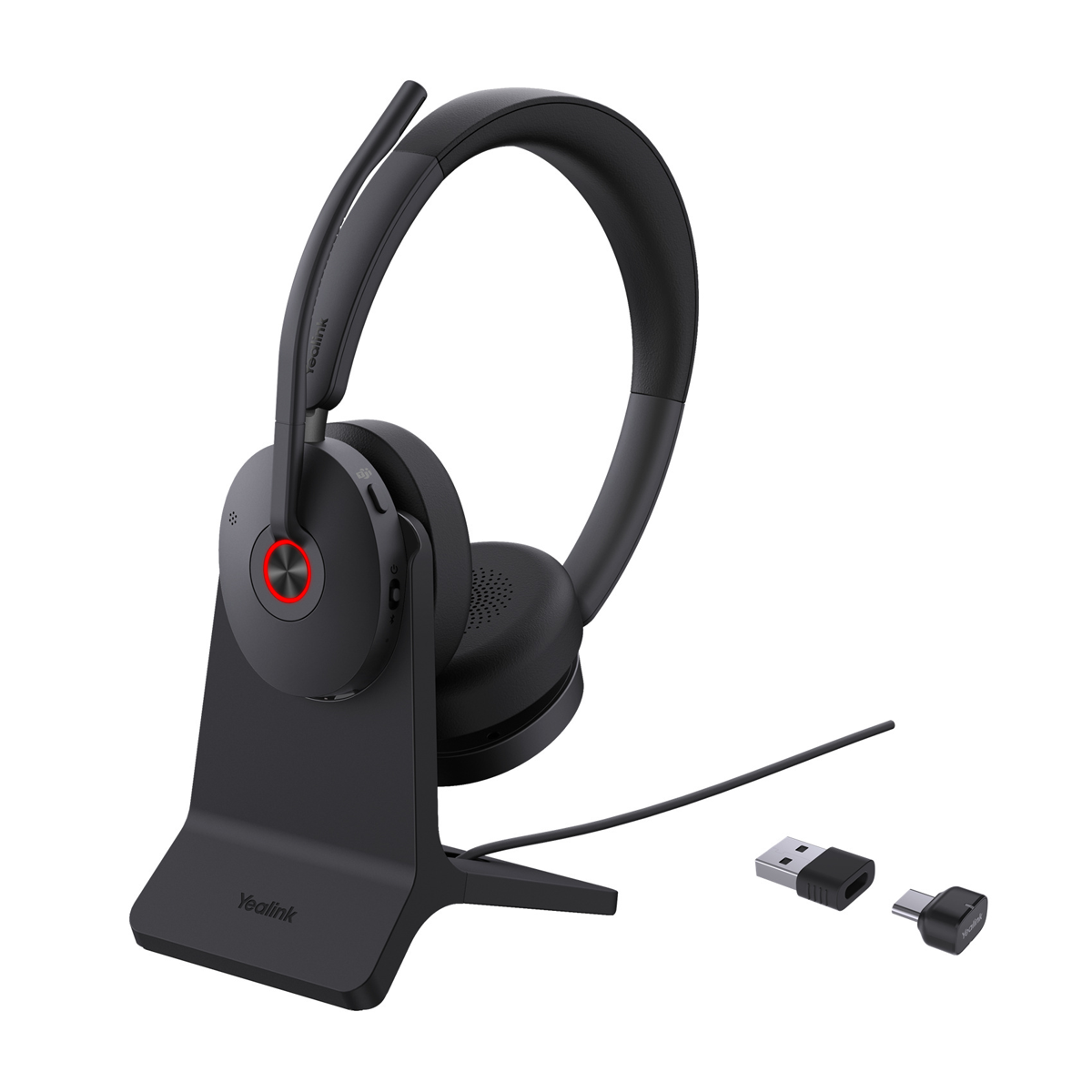 Yealink Headset BH 74 Teams inkl. Ladeständer USB-C/A