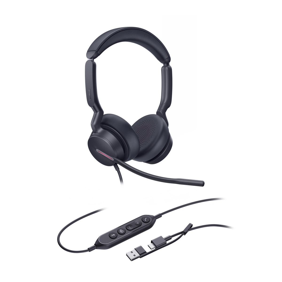 Yealink Headset UH46 Dual Teams USB-C/A